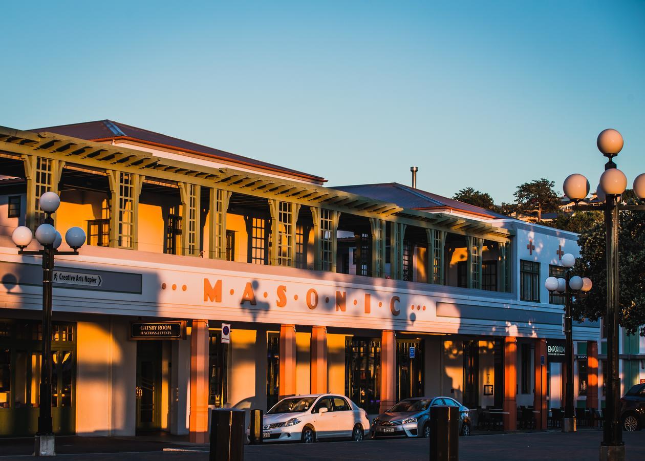 Art Deco Masonic Hotel Napier Bagian luar foto